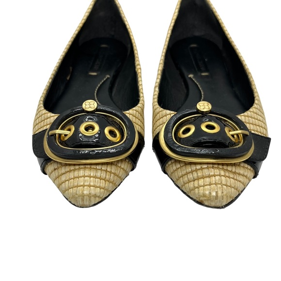 BCBGMaxAzria Ratan Point Toe Belted Flats - Picture 3 of 9